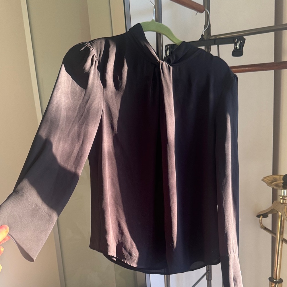 Elegant Black Women's Top White House black market